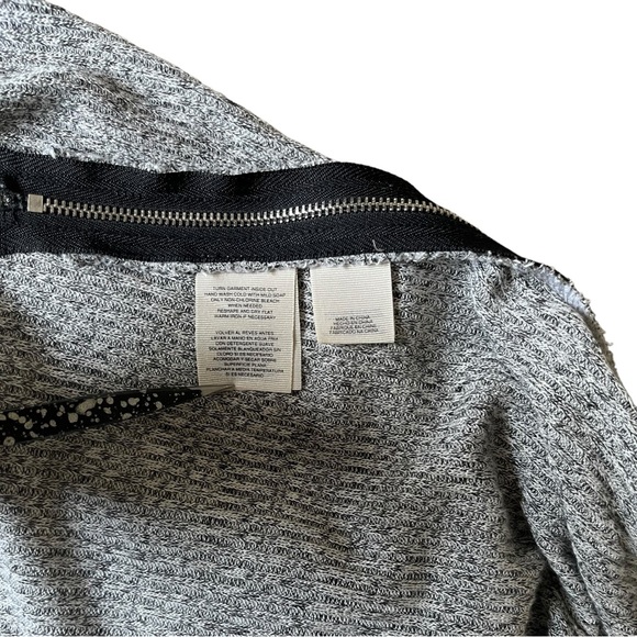 RACHEL RACHEL ROY High Low Zip Detail Tank Top Gray Xl - Picture 9 of 9